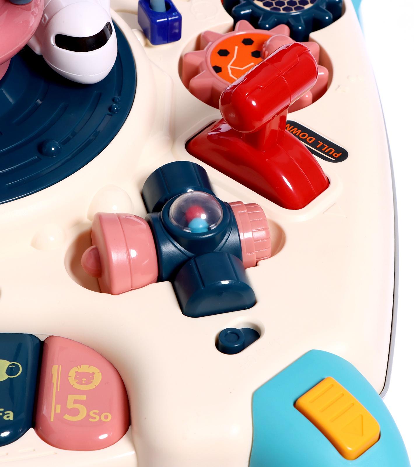 Развивающий столик «Астронавт», световые и звуковые эффекты