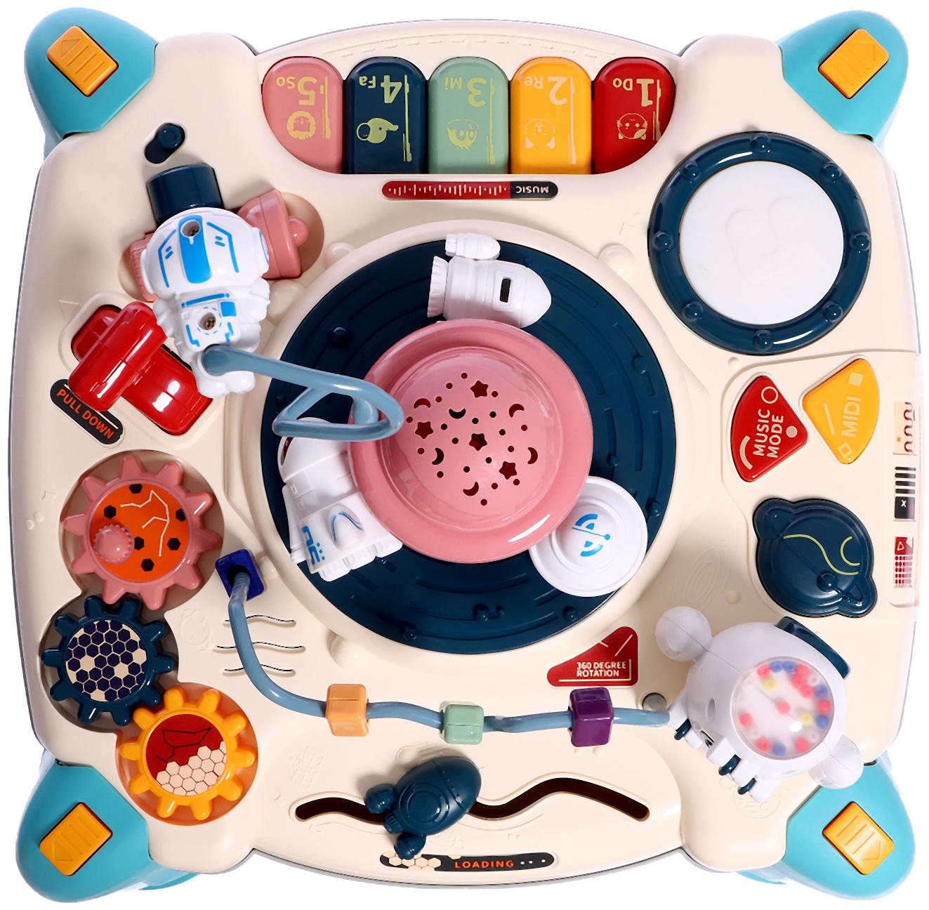 Развивающий столик «Астронавт», световые и звуковые эффекты