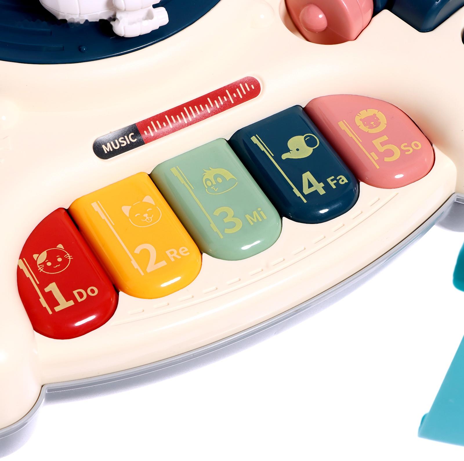 Развивающий столик «Астронавт», световые и звуковые эффекты