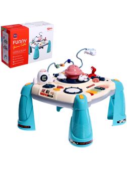 Развивающий столик «Астронавт», световые и звуковые эффекты