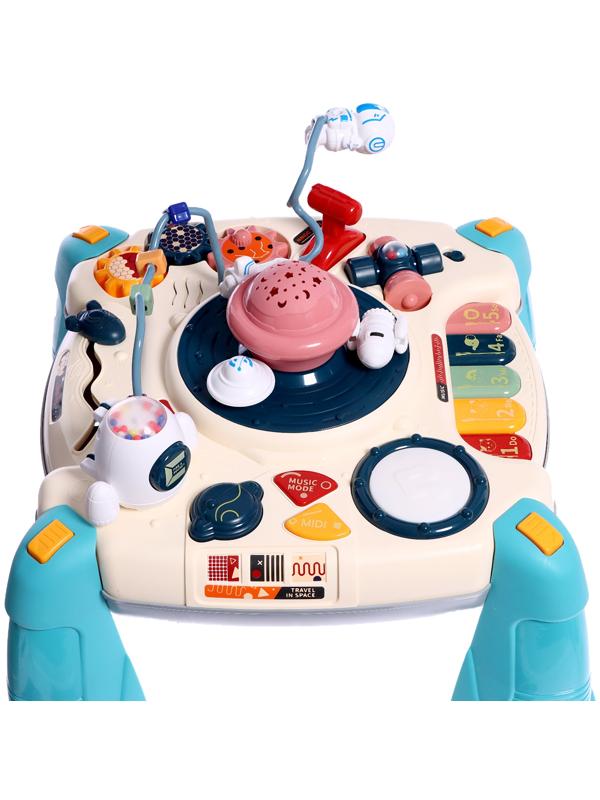 Развивающий столик «Астронавт», световые и звуковые эффекты