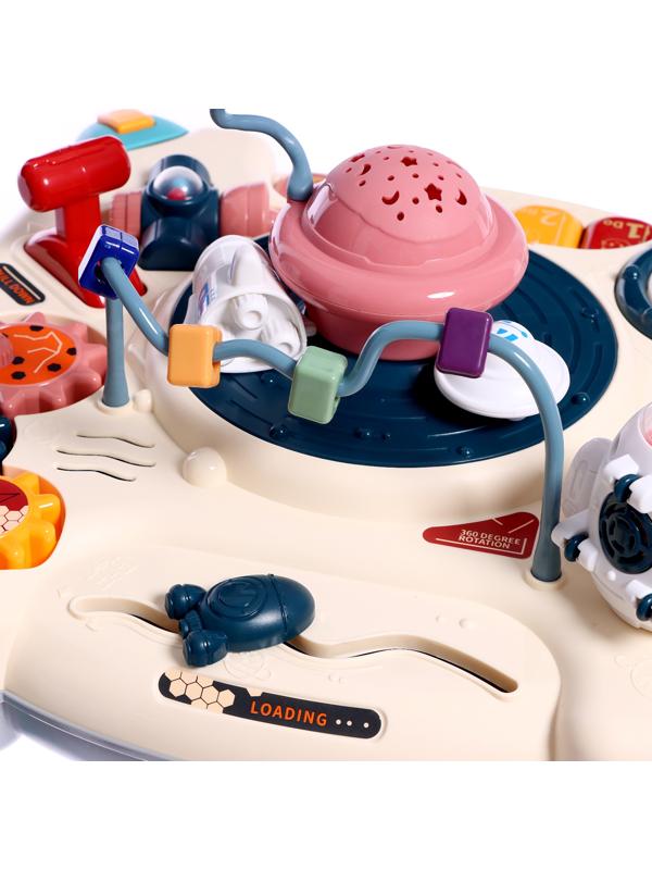 Развивающий столик «Астронавт», световые и звуковые эффекты