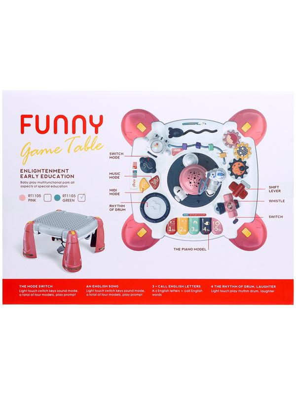 Развивающий столик «Астронавт», световые и звуковые эффекты