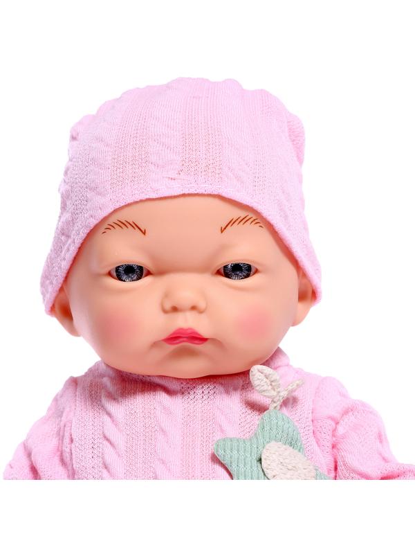 Пупс «Вязаное настроение», цвет розовый