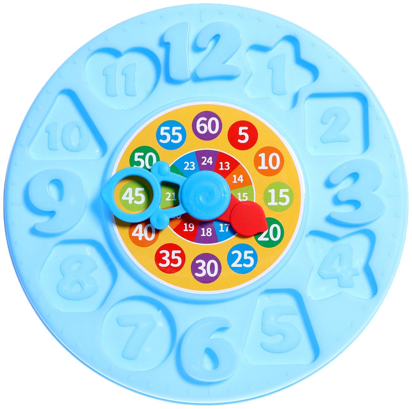 Развивающий сортер «Учим время», 8 фигур