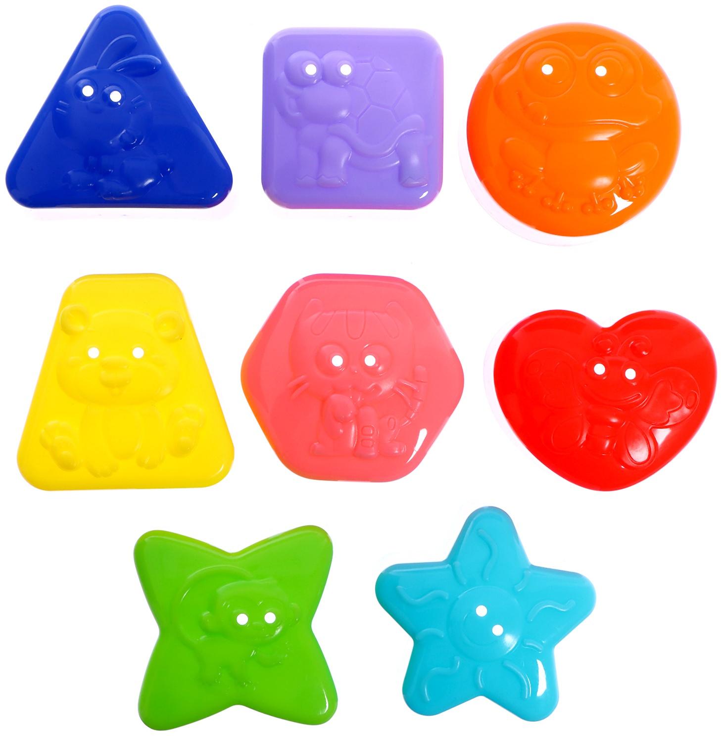 Развивающий сортер «Учим время», 8 фигур