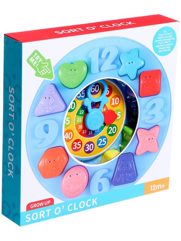 Развивающий сортер «Учим время», 8 фигур