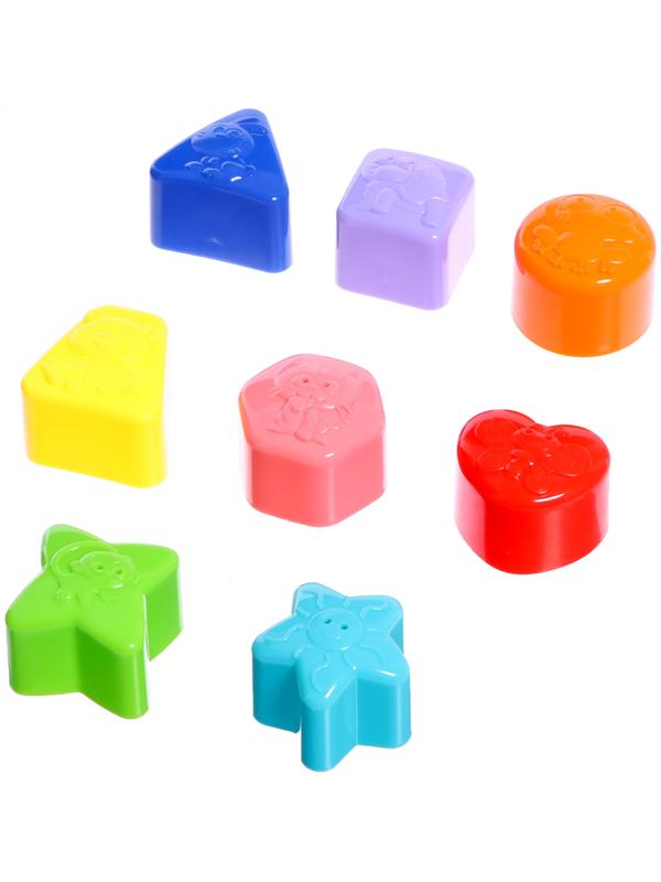 Развивающий сортер «Учим время», 8 фигур