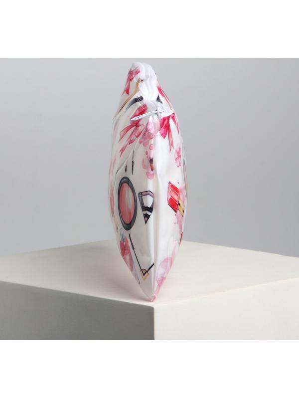 Косметичка PVC на молнии «Макияж»