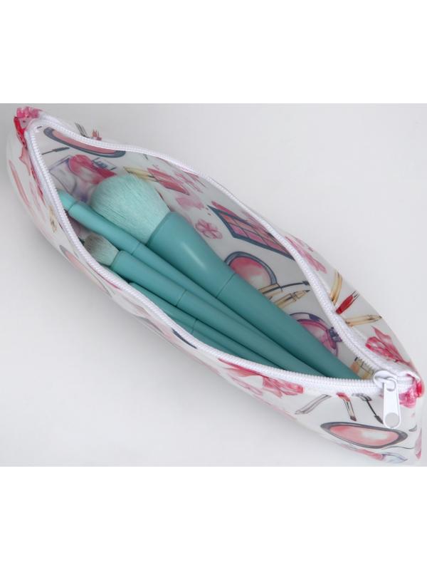 Косметичка PVC на молнии «Макияж»