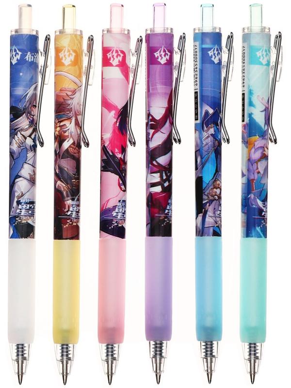 Ручка гелевая автоматическая 0,5мм синяя 