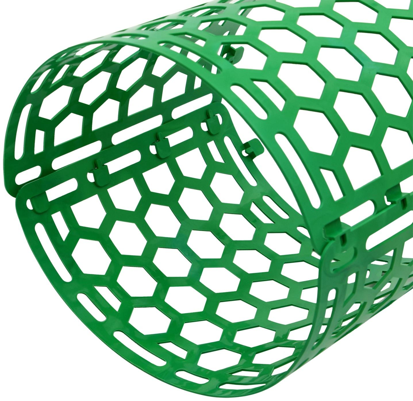 Защита стволов деревьев, 36 × 22 см, набор 4 шт., пластик