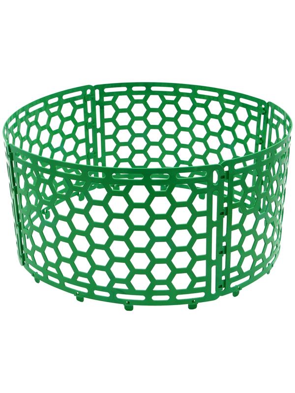 Защита стволов деревьев, 36 × 22 см, набор 4 шт., пластик