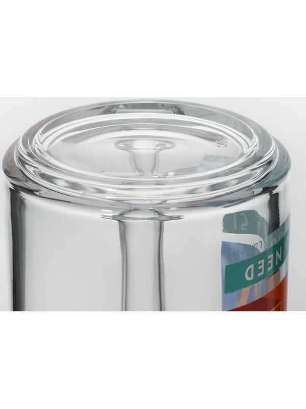 Кружка стеклянная «Фитнес», 320 мл, микс