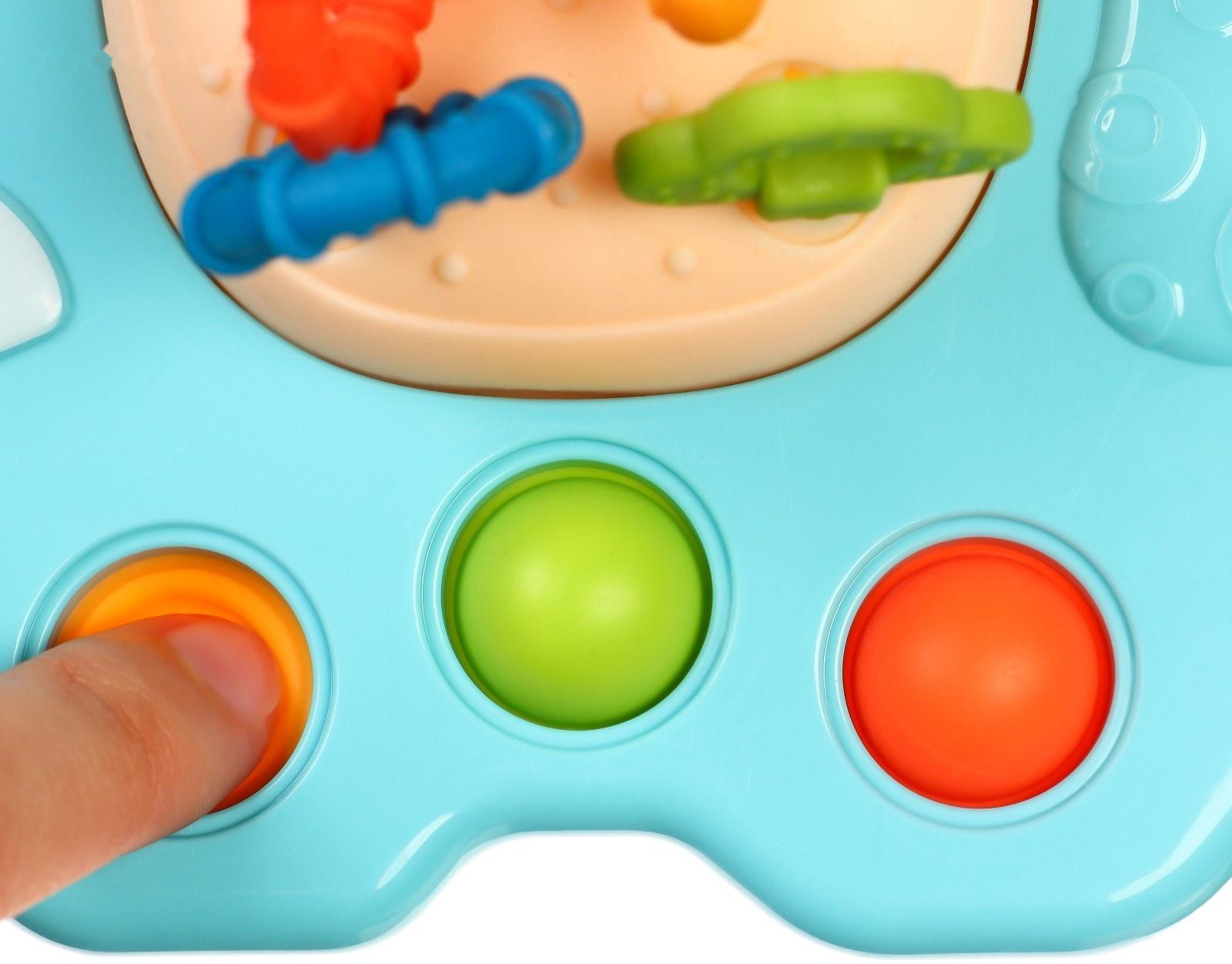 Сенсорная игрушка-тянучка для малышей «Слоник», грызунок, Монтессори, Крошка Я