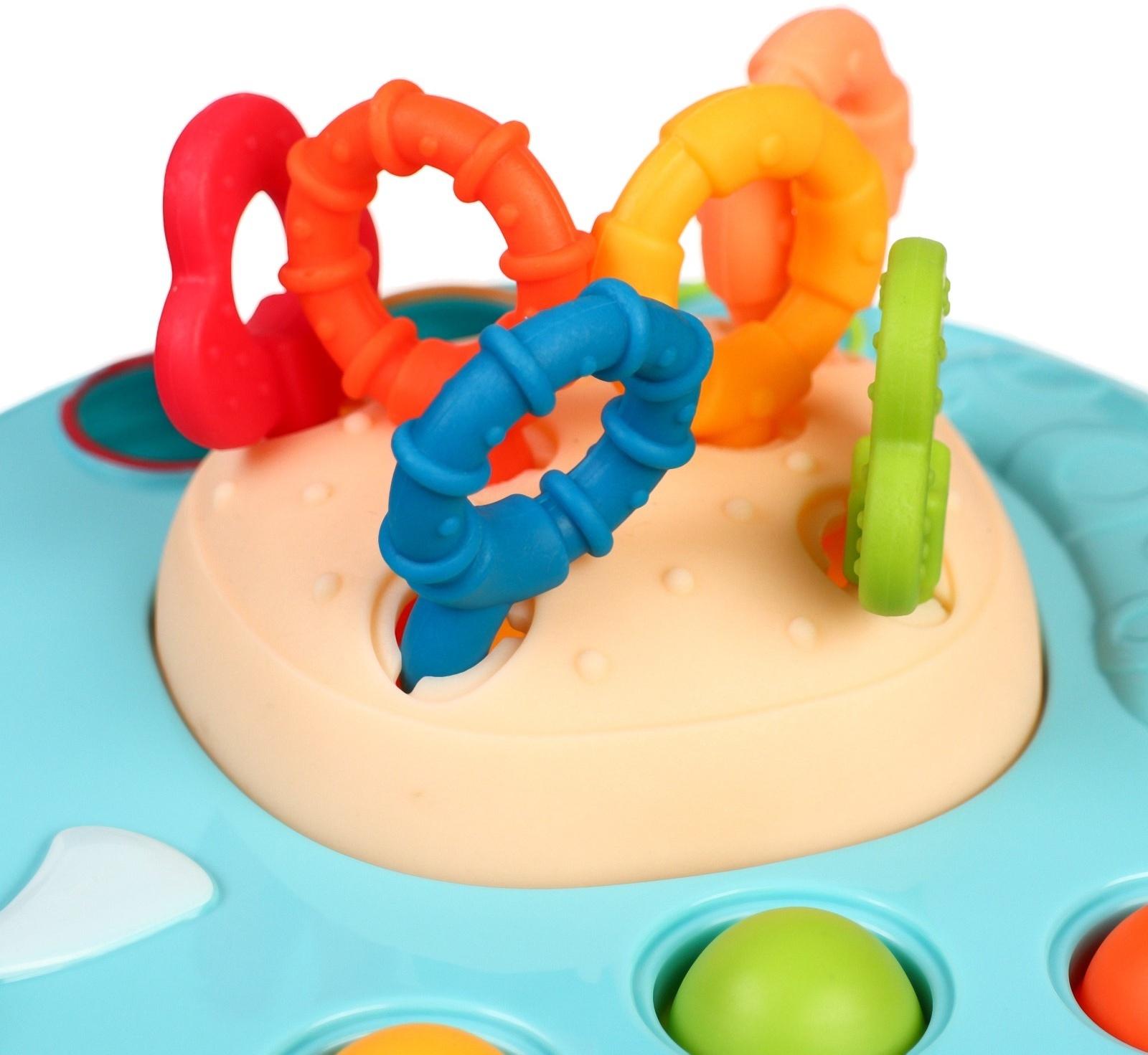 Сенсорная игрушка-тянучка для малышей «Слоник», грызунок, Монтессори, Крошка Я