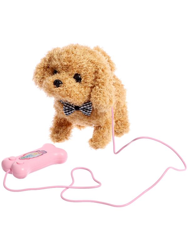 Интерактивная игрушка «Мой дружок», звук, ходит, управление с пульта, МИКС