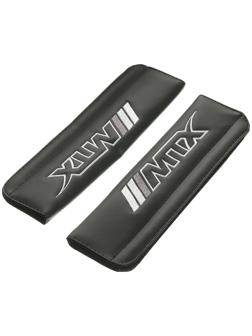 Накладка на ремень безопасности МАТЕХ МТХ LINE, 2 шт, 24 х 7 х 1,5 см, черный