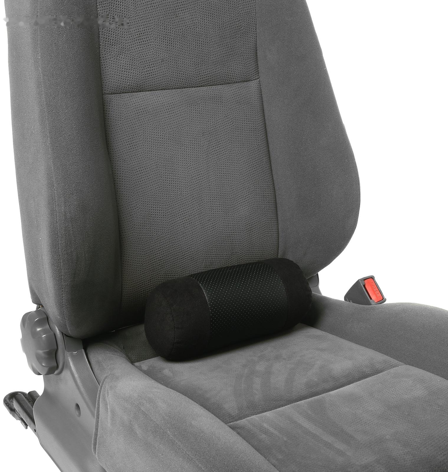 Подушка на подголовник МАТЕХ ROLL LINE, 25 х 11 х 11 см, черный