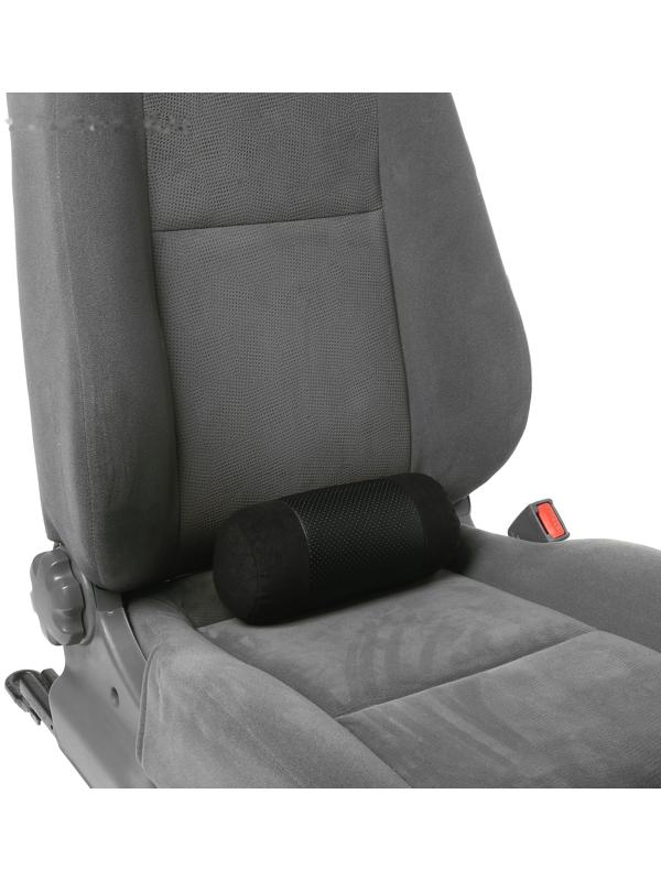 Подушка на подголовник МАТЕХ ROLL LINE, 25 х 11 х 11 см, черный