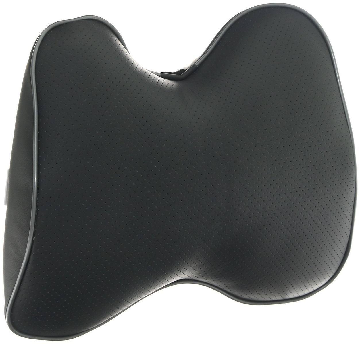 Подушка на подголовник МАТЕХ PROPER LINE, 30 х 28 х 11 см, серый