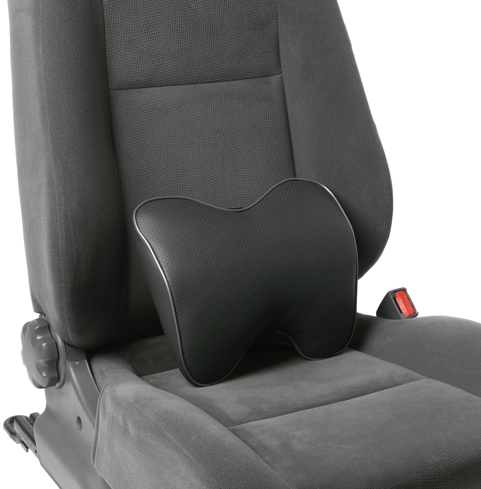 Подушка на подголовник МАТЕХ PROPER LINE, 30 х 28 х 11 см, серый