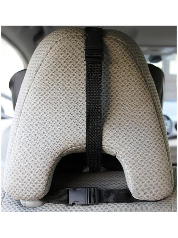 Подушка на подголовник МАТЕХ PROPER LINE, 30 х 28 х 11 см, серый