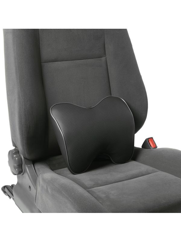 Подушка на подголовник МАТЕХ PROPER LINE, 30 х 28 х 11 см, серый