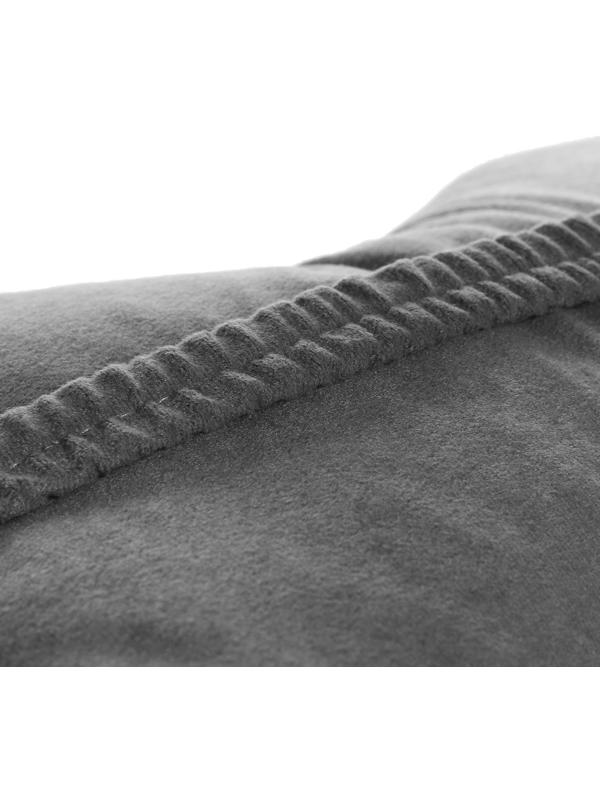 Подушка на подголовник МАТЕХ КОСТОЧКА COMFORT LINE, 38 х 25 х 10 см, серый