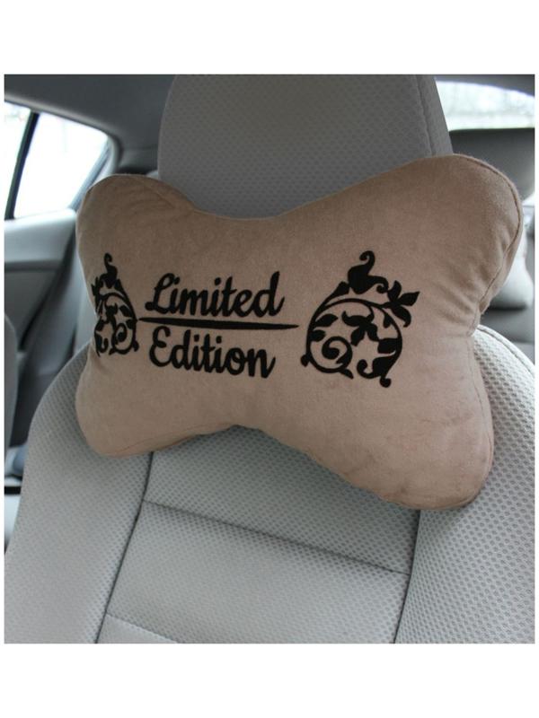 Подушка на подголовник МАТЕХ КОСТОЧКА COMFORT LINE, 38 х 25 х 10 см, бежевый