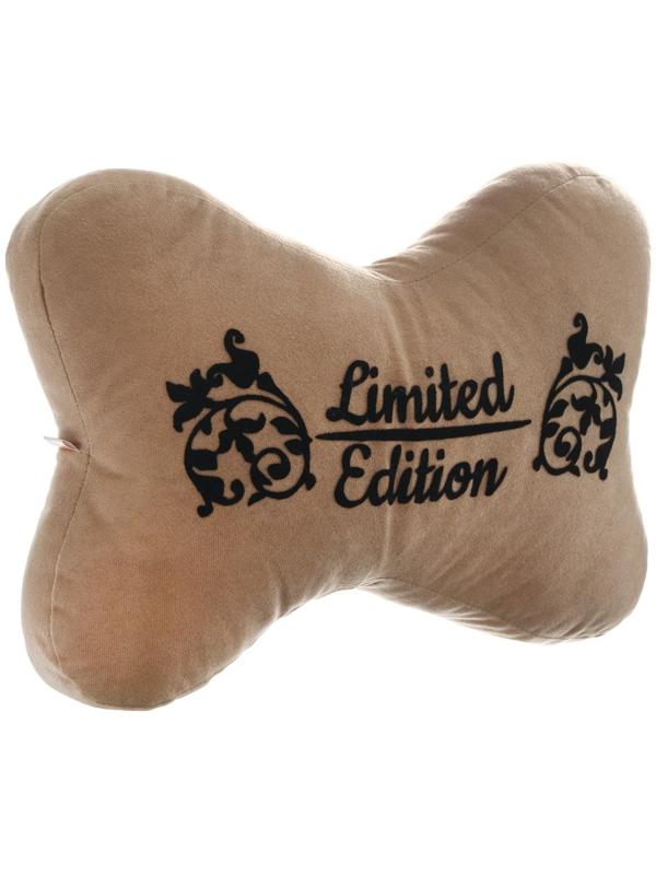 Подушка на подголовник МАТЕХ КОСТОЧКА COMFORT LINE, 38 х 25 х 10 см, бежевый