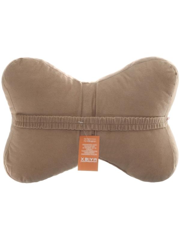 Подушка на подголовник МАТЕХ КОСТОЧКА COMFORT LINE, 38 х 25 х 10 см, бежевый