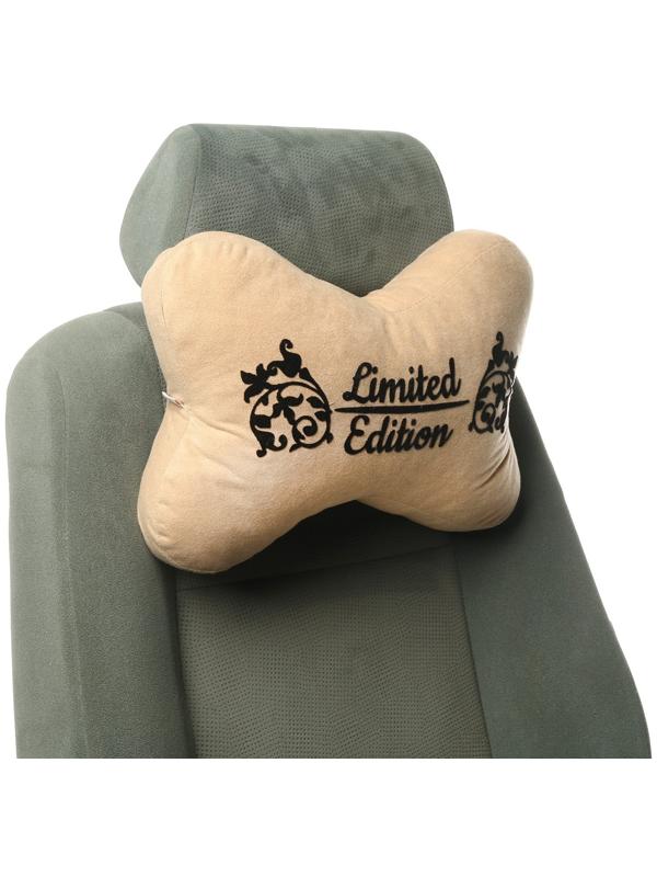 Подушка на подголовник МАТЕХ КОСТОЧКА COMFORT LINE, 38 х 25 х 10 см, бежевый