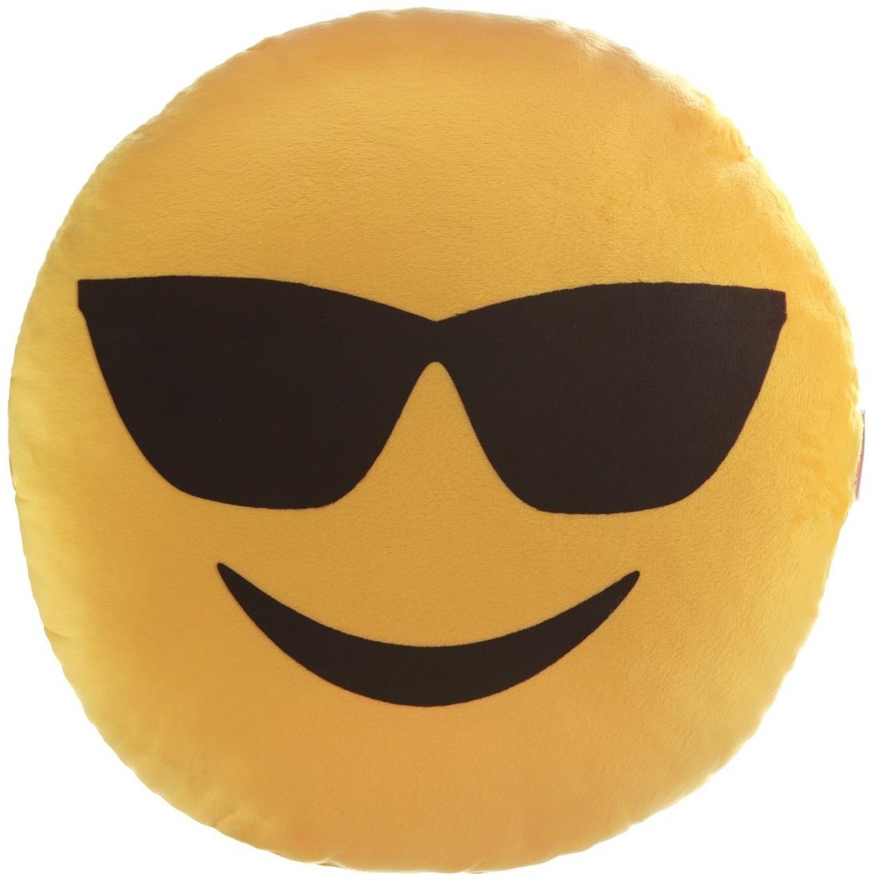 Подушка на подголовник МАТЕХ SMILE LINE, Крутой, 30 х 30 х 10 см, желтый