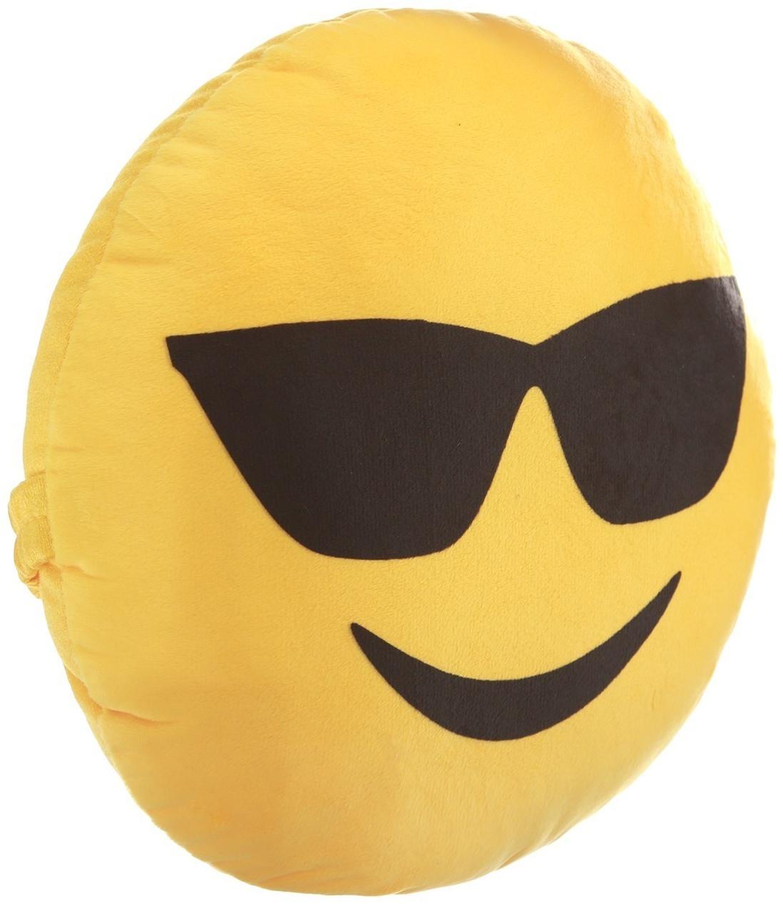 Подушка на подголовник МАТЕХ SMILE LINE, Крутой, 30 х 30 х 10 см, желтый