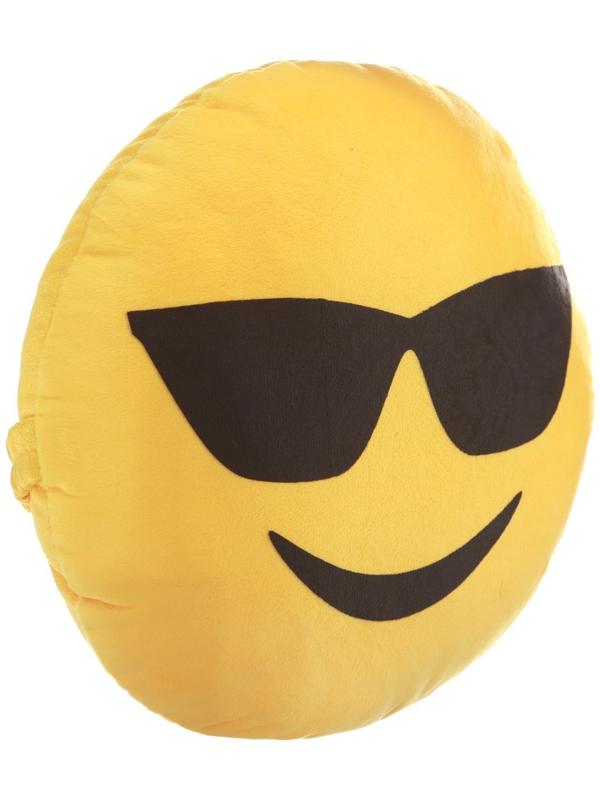 Подушка на подголовник МАТЕХ SMILE LINE, Крутой, 30 х 30 х 10 см, желтый