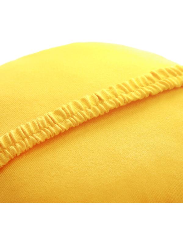 Подушка на подголовник МАТЕХ SMILE LINE, Крутой, 30 х 30 х 10 см, желтый