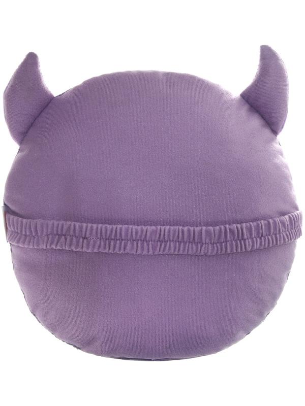 Подушка на подголовник МАТЕХ SMILE LINE, Чертёнок, 30 х 30 х 10 см, фиолетовый