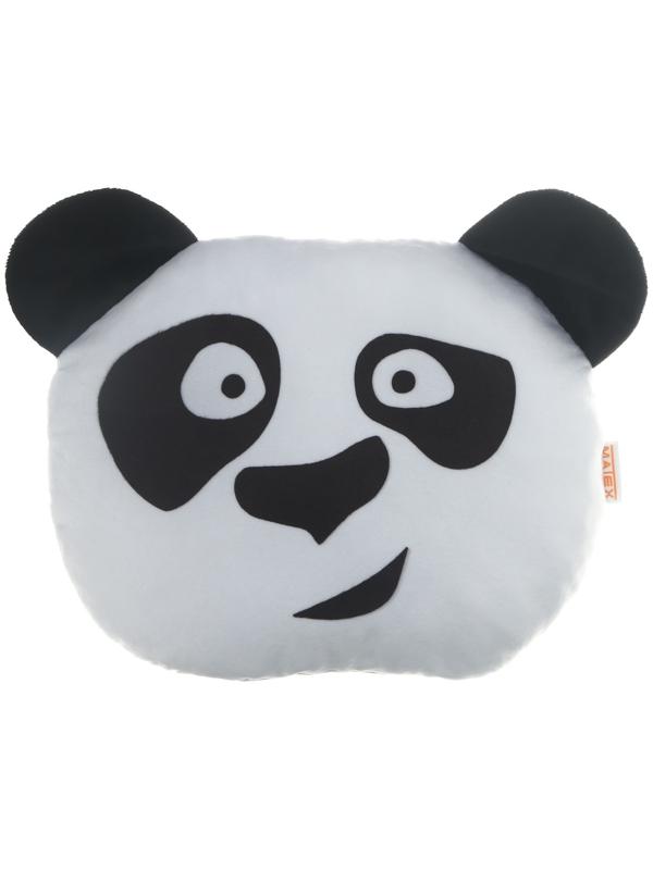 Подушка на подголовник МАТЕХ EMOJI LINE, PANDA, 34 х 27 х 10 см, белый