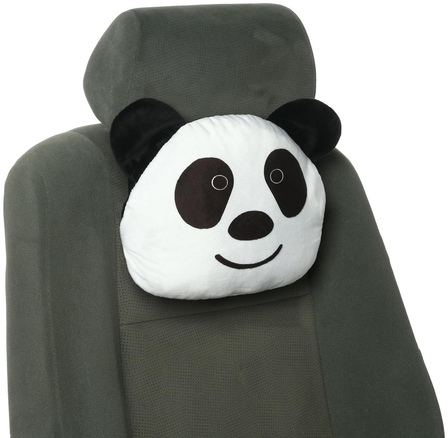 Подушка на подголовник МАТЕХ, PANDA, 34 х 27 х 10 см, белый