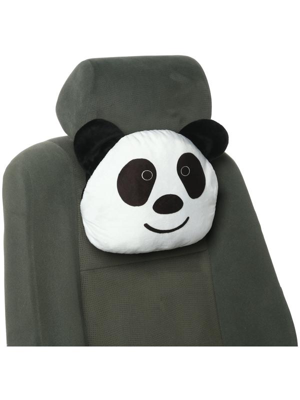 Подушка на подголовник МАТЕХ, PANDA, 34 х 27 х 10 см, белый