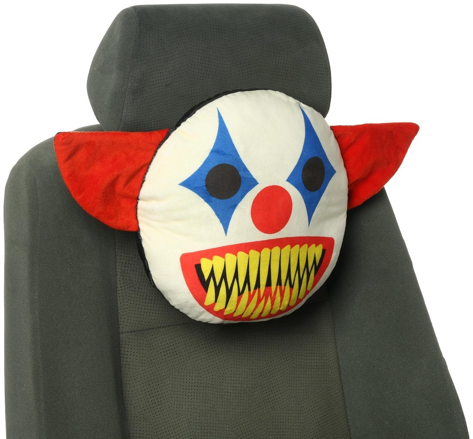 Подушка на подголовник МАТЕХ 18+ LINE, ОНО, 30 х 30 х 10 см, красно-синий