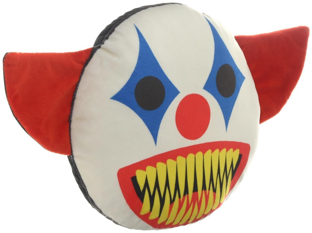 Подушка на подголовник МАТЕХ 18+ LINE, ОНО, 30 х 30 х 10 см, красно-синий