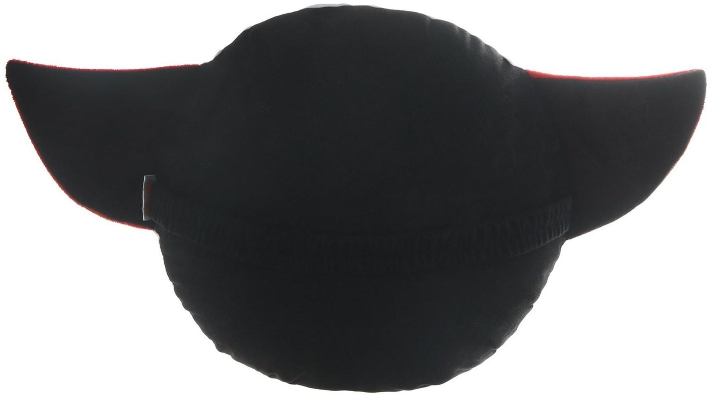 Подушка на подголовник МАТЕХ 18+ LINE, Клоун молнии, 30 х 30 х 10 см, черно-красный