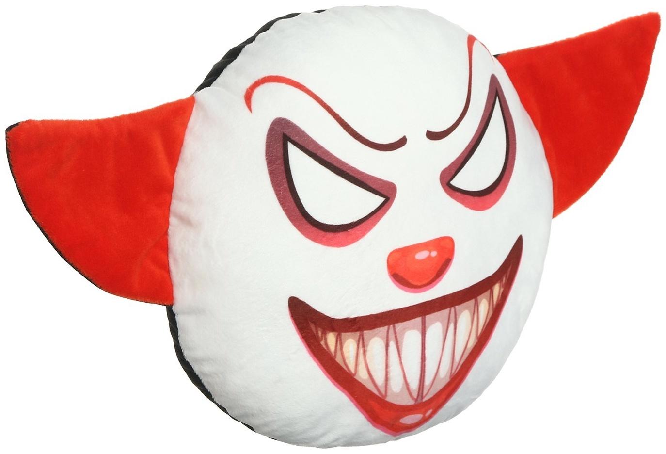 Подушка на подголовник МАТЕХ 18+ LINE, Пустые глаза, 30 х 30 х 10 см, красный