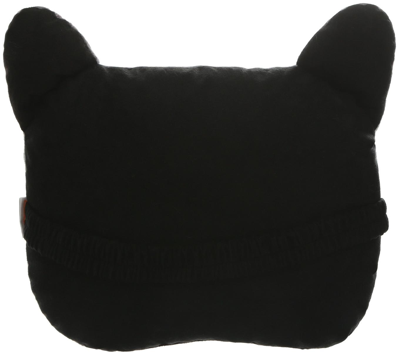 Подушка на подголовник МАТЕХ ANIMALS LINE, Кот, Желтые глаза, 30 х 25 х 10 см, серый