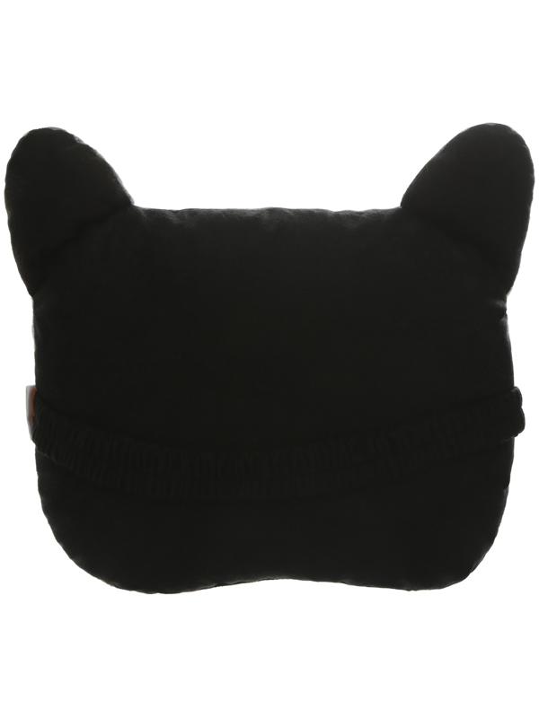 Подушка на подголовник МАТЕХ ANIMALS LINE, Кот, Желтые глаза, 30 х 25 х 10 см, серый