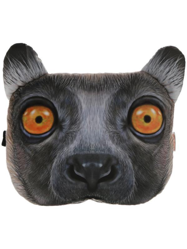 Подушка на подголовник МАТЕХ ANIMALS LINE, Лемур, 30 х 25 х 10 см, серый