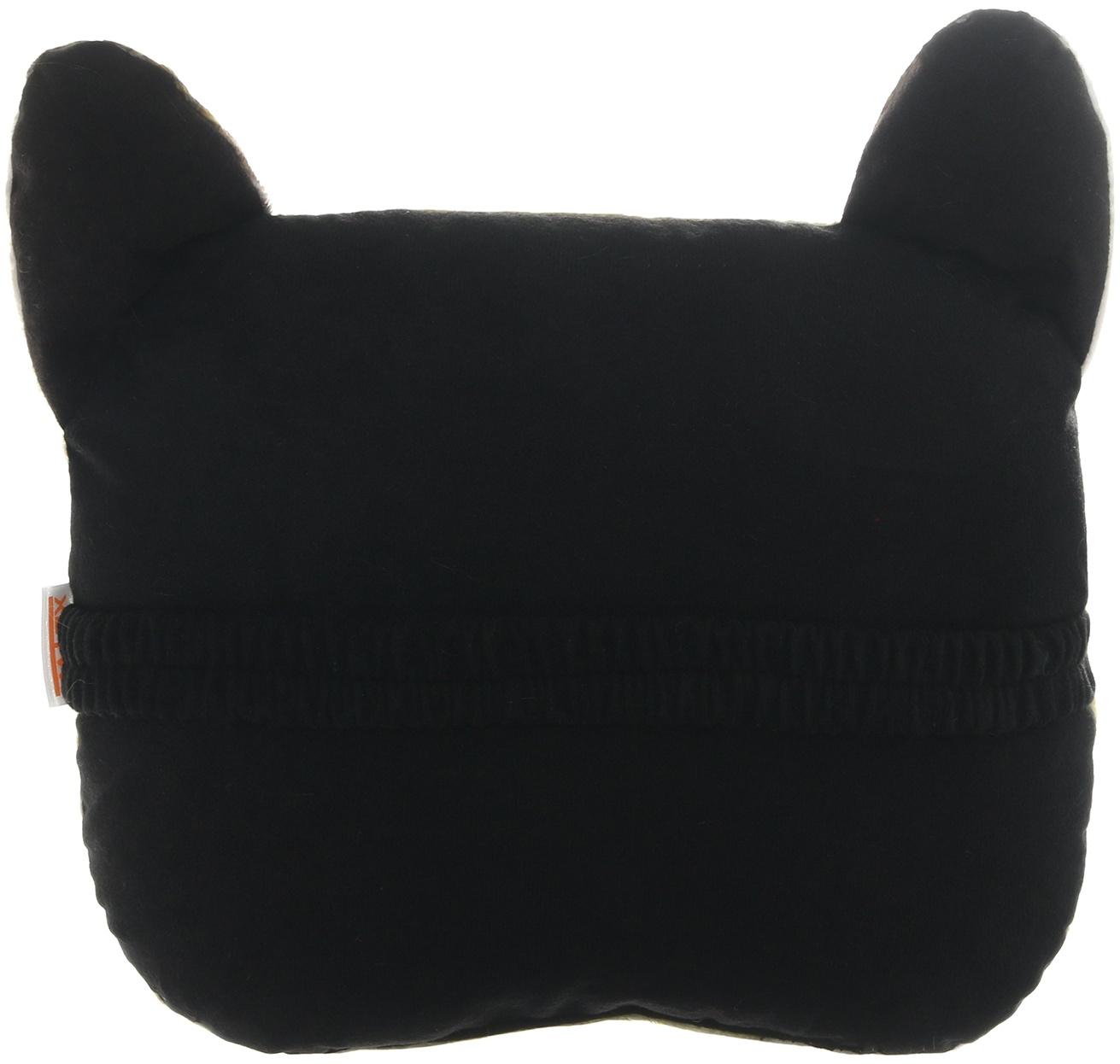 Подушка на подголовник МАТЕХ ANIMALS LINE, Мопс, 30 х 25 х 10 см, коричневый, бежевый