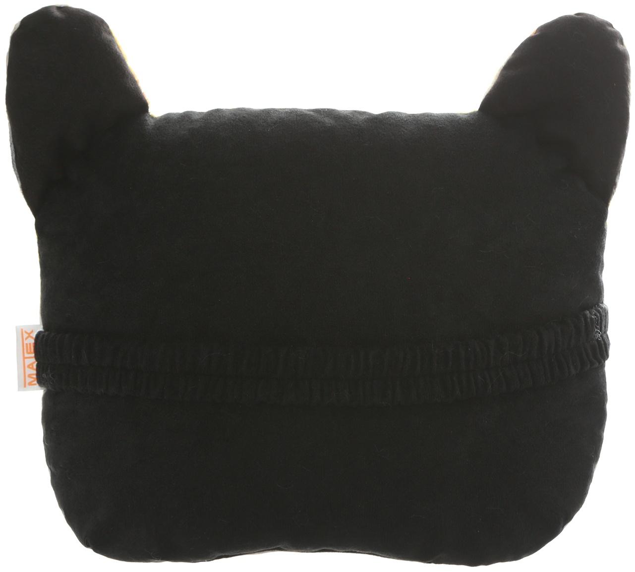 Подушка на подголовник МАТЕХ ANIMALS LINE, Тигр, 30 х 25 х 10 см, оранжевый, черный